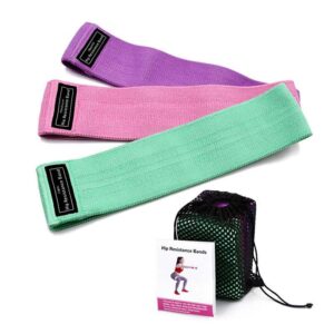 3 Set Fabric Resistance Bands