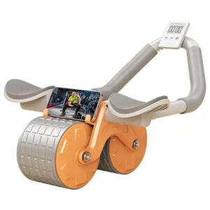 Automatic Rebound Abdominal Wheel with Elbow Support 2 in 1 Abs Roller